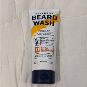 Best Damn Beard Wash - Yellow and White
